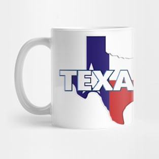 Texas Colored State Mug